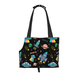 Sacs à provisions Modèles sur Space Dog Purse Carrier avec poche et sécurité Small Small pour animaux de compagnie pour animaux de compagnie