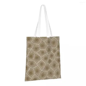 Boodschappentassen Petoskey Stone Herbruikbare boodschappen Opvouwbare bakken Wasbaar Lichtgewicht Stevig Polyester Cadeau