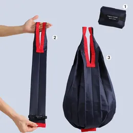 Boodschappentassen herbruikbaar grote draagbare milieuvriendelijke opvouwbare schoudertas handtas zak totes vouwende supermarkt zakjes