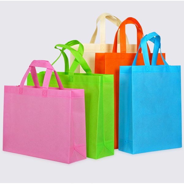 Los bolsos de compras venden al por mayor el totalizador promocional personalizado personalizado del paño reutilizable con 230923