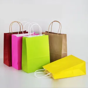 Boodschappentassen groothandel medium hoogwaardige papieren tassen-0019