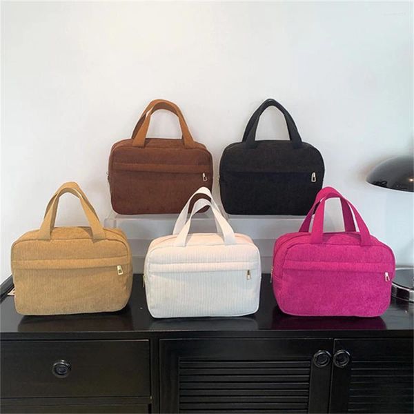 Bolsas de compras para mujer, bolso de mano, bolso para axila, bolso para teléfono, bolso de viaje, axila, invierno, pana, hombro, fiambrera