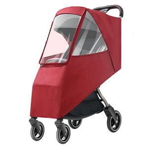 Winkelwagenhoezen Kinderwagen regenhoes winddicht stof en kou universeel volledig hoog liggend klein schuim 231030