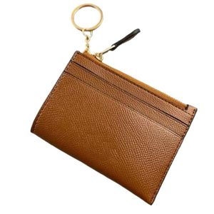 Compras diseñador billetera hombres mujeres bolso llavero anillo titular de la tarjeta bolsa de llaves conveniente útil bloqueo de color mini monederos de lujo popular de moda xb100