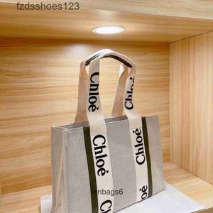 Shopping Small Woody Tote Bag Designer Sacs Cloee Sacs Handbag Livre de vente LETTRE IMPRESSION COMBA