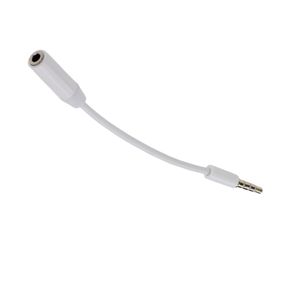 Câble Aux court Jack 3.5mm mâle à femelle, Extension Audio, câble de haut-parleur pour casque, téléphone, cordon d'extension PC