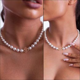 Collier de perle de clavicule