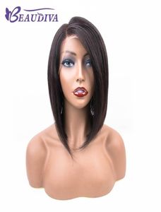 Perruques de cheveux humains avant en dentelle courte Bob perruque pour femmes noires cheveux vierges brésiliens complets et épais 7509442