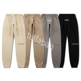 Pantalones cortos de diseñador para hombre, ropa de essclothing, Pantoufle, color sólido, pantalones de chándal en blanco y negro para hombres, mujeres, conjunto con capucha Jogger Essen