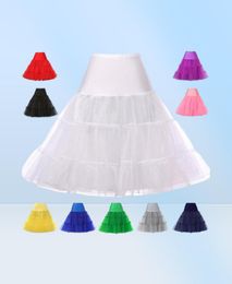 Korte organza petticoat crinoline vintage bruiloft bruids petticoat voor trouwjurken onderrok rockabilly tutu rock en ballet 6364678