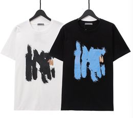 Korte mouw T-shirt Spring zomer nieuwe poort van fantasie tops man casual borst zwart en witte t shirt letters man tee vrouw kleding Aziatische maat s-2xl