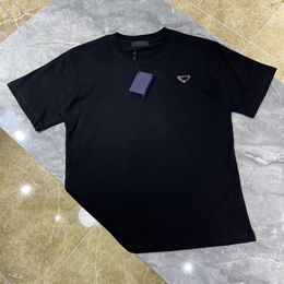 Camisa informal de manga corta, ropa urbana de hip hop, Camiseta de algodón de calle a la moda de verano, sudadera transpirable para hombres y mujeres