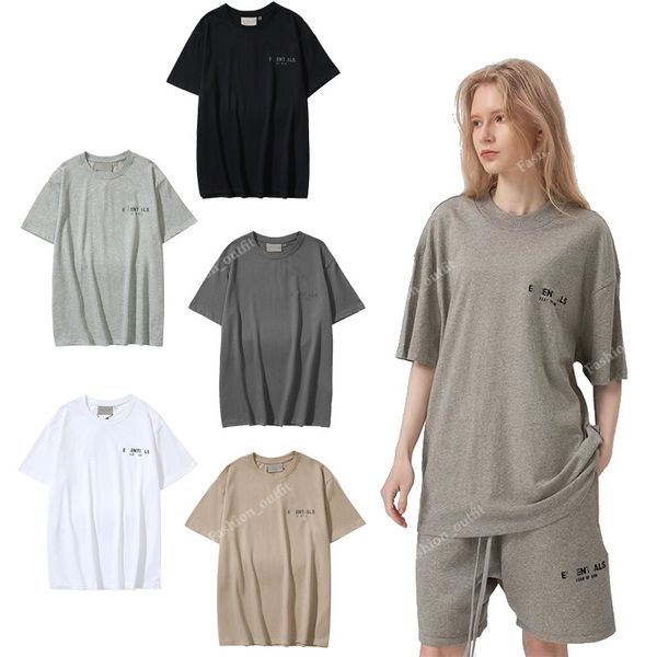 T-shirt à manches courtes pour hommes d'été vêtements pour hommes tendance hauts garçons coton authentique hommes col rond garçons T-shirt conception de chemise pleine de demi-manches