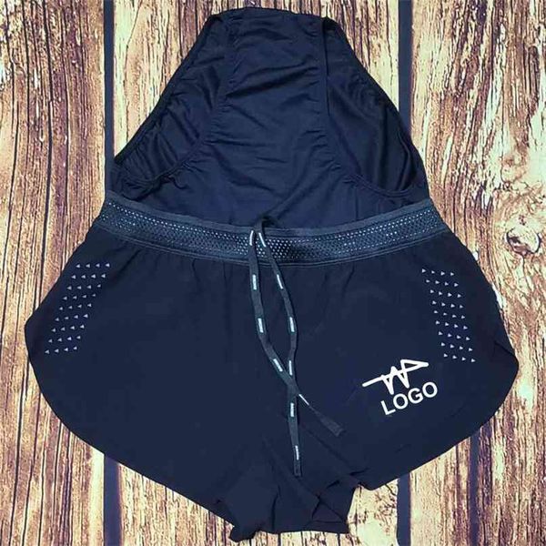 Pantalones cortos deportivos de maratón para hombre de estilo corto, pantalones cortos de pista y campo de Speedsuit para correr rápido, personalizados 210713