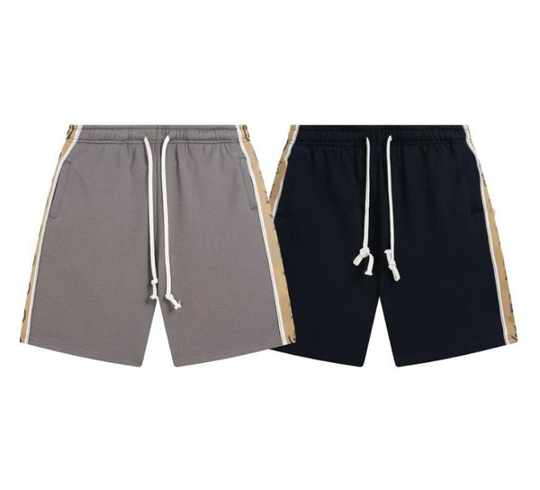 Sudores cortos deportivos de verano para hombres, estilo delgado, estilo transpirable para hombres, pantalones de cinco cuartos, pantalones cortos deportivos informales para parejas, mujeres