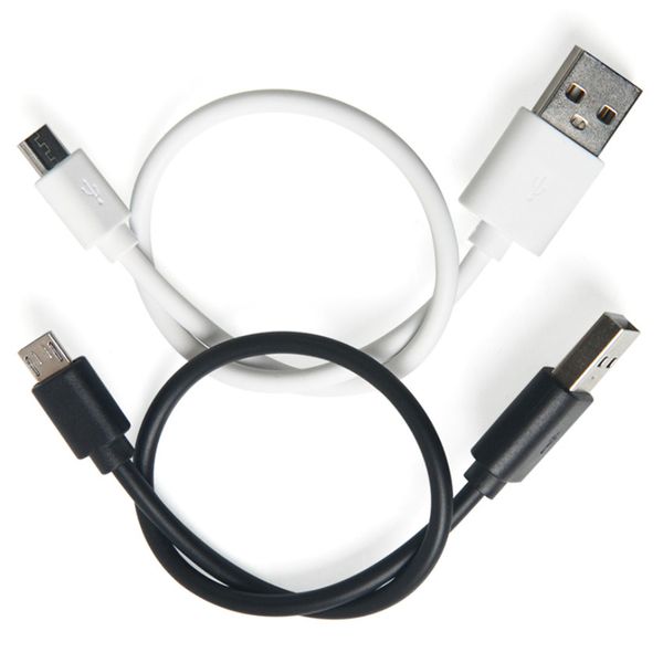 Câbles de type C courte 25cm Type C Micro USB Chargeur Sync Corde de câble de données Charge rapide pour Xiaomi Huawei Samsung HTC