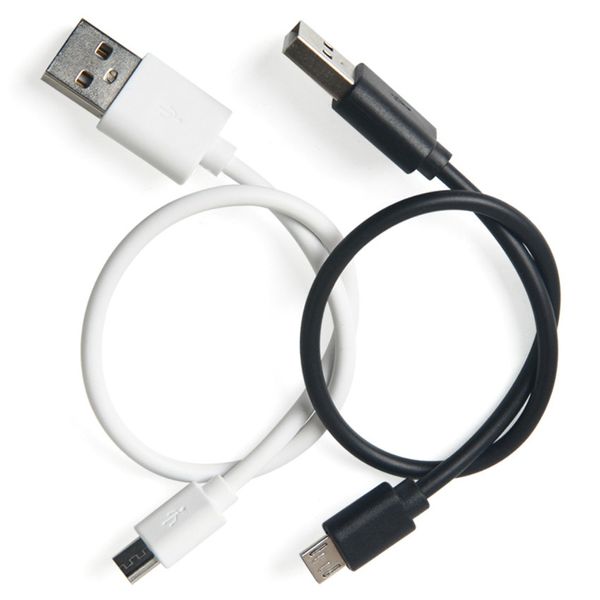 Câble de chargeur de données USB court Type C Micro câble de charge rapide cordon 25CM pour Xiaomi Mi 10 Samsung S8 Huawei câbles de téléphone portable