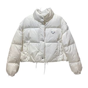 Korte vrouw down jas Parkas bubble jackets winter puffer jas desigtner vrouwen met hoed capuchon mode lange mouw pocket zipper hoody windbreaker outdarnen 20SS