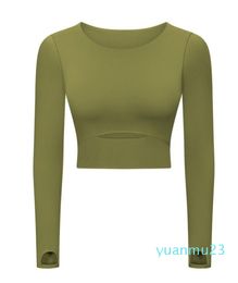 Tenue de yoga courte, coupe cintrée, haut de fitness pour femmes, avec coussin de soutien-gorge, réservoir d'exercice sexy, Europe