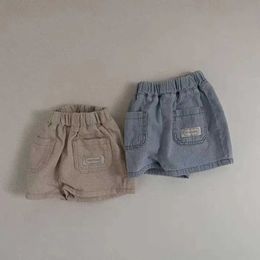 Pantalones cortos 2017 Nuevos pantalones cortos de mezclilla para bebés algodón de algodón morteo informal