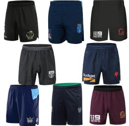 Shorts 2020 Australië Rabbitohs Maori Broncos Maroons NSW Blues Warriors Roosters Titans Rugby Jersey Rugby Shorts S5XL