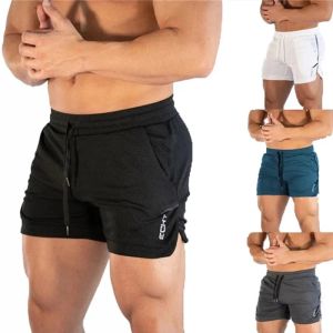 Shorts 2022 M3XL Men Running Fiess Shorts Men Summer Gyms Training Mannelijk Ademend gaas snel droge sportkleding jogger sport shorts mannen