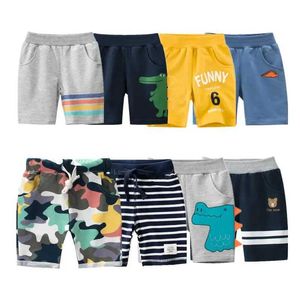 Shorts 2023 NUEVA Moda Summer Childrens Shorts Boys Algodos cortos cortos Pantalones de playa Pantalones deportivos Baby Boys D240510