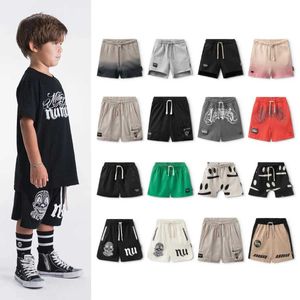 Shorts 2024 Summer Boys Shorts Fashion Imprimé Inventaire Vêtements Childrens Shorts Girls Shorts D240510