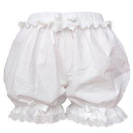 Shorts 216 ans Leggings pour bébé shorts bébé filles solides lolita leggings doux 100% coton enfants vêtements princesse style court