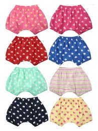 Pantalones cortos 2 uds, pantalones Harlan aleatorios para niños y niñas, pantalones de algodón de verano, accesorios para niños