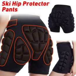 Shorts 3d Pantalons rembourrés de patinage protecteur Skate Snowboard Sports Hip Pantalon Pantalon Pantalon rembourré Pantalon Ski Ski