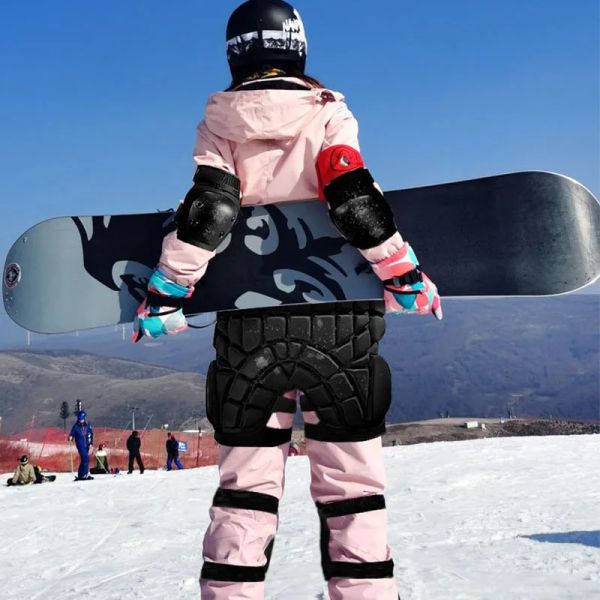 Shorts 3D Ski Protecteur Hip Taft Pandle Pantalons Butts Pantalons Snowboard Protection Ski Skie