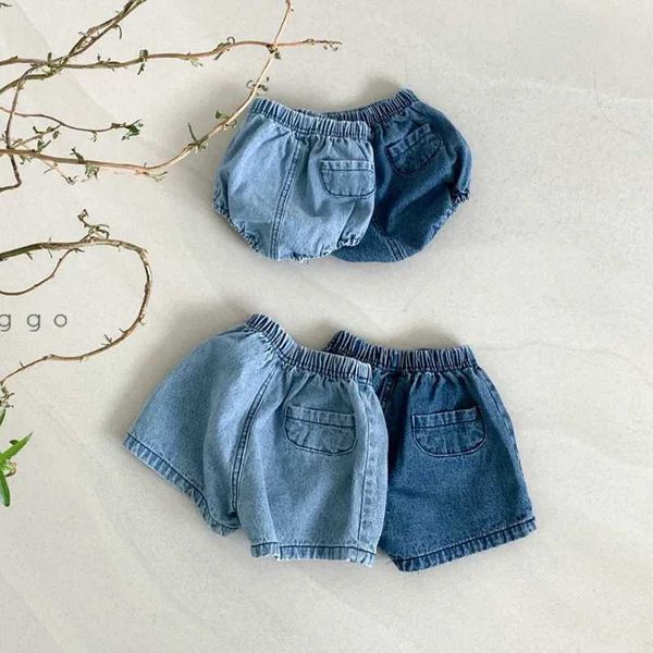 Shorts adorables bébé garçons shorts denim shorts d'été pour tout-petit des filles flores