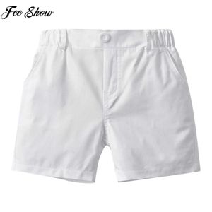 Shorts shorts décontractés à la mode avec une taille élastique Pure Coton Shorts Childrens Robe Pantal