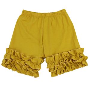 Pantalones cortos de algodón con volantes para bebés, niñas pequeñas, niños, punto, glaseado, niña, niños, ropa de primavera y verano, Shorties 230411