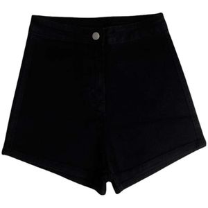 Shorts noirs avec un fond pour les femmes extérieures de femmes Nouvelles fesses serrées épicées à taille haute hauteur