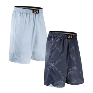 Shorts shorts de basket-ball masculins avec poches doubles sur les shorts de rue sport