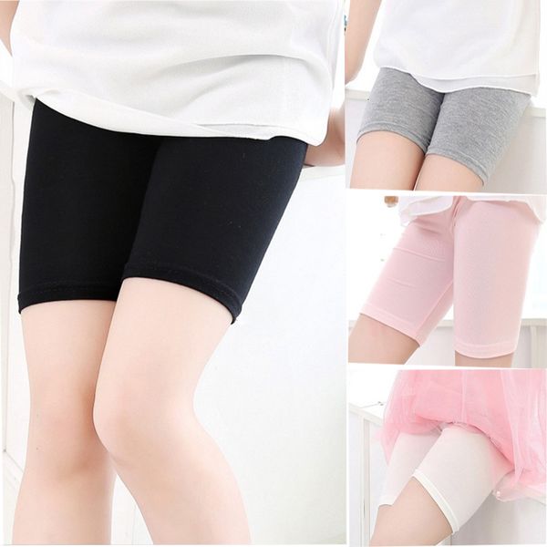 Shorts Enfants Shorts D'été Filles Dentelle Pantalons De Sécurité Enfants Culottes Filles Sous-Vêtements Leggings Bébé Vêtements 3-10Y Adolescent Solide Boxer 230725