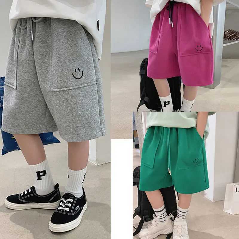 Shorts Childrens shorts casual loose pants childrens candy colors boys Trousers teenagers joggers baby shoes clothingL2405