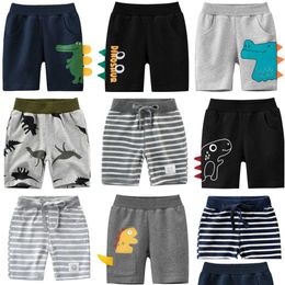 Shorts Designer Coton Sport Pour 1-9 Ans Enfants Enfants Pantalons D'été Avec Dinosaure Dessin Animé Broderie Knickers Bébé Garçon Filles Bouti Dhmur