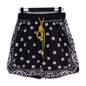 Shorts Designer Shorts Rhude Summer Fashion Pantalons de plage Hommes de haute qualité Street Wear Rouge Bleu Noir Pantalon Violet Hommes Court US Siize: S-Xl 950