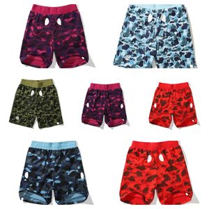 shorts concepteurs shorts pour femmes et tendance de camouflage motif de camouflage Fiess Training Sports en vrac Breathable Mens Summer Beach Short Pantal
