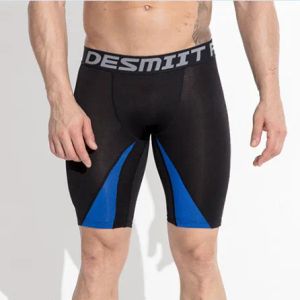 Shorts Desmiit Running Clords Shorts pour hommes Fitness Gym Sport court pour les hommes d'entraînement exercice d'entraînement Jogging Shorts serrés