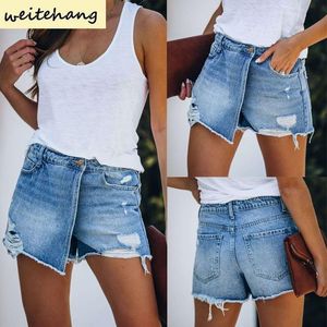 Shorts Femme S Taille Haute Short Femme Short Short Jupe Short Dans Une Cage Pantalon Court Dames Jupe-short pour Femme Jupe Denim Femme 188