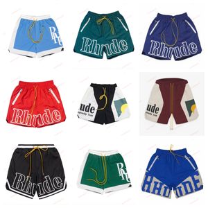 Shorts for Men Casual Summer 3a Diseñadores Hombres Rh Fashion Beach Shorts para hombres Mensos de mujer Red Blue Black Loose Ligth Weight Sorts Short European S M L XL