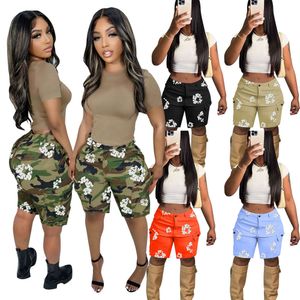 Shorts voor dames Zomer Designer Fashion Casual Camo Trendy bedrukte sport Dames korte broek S-2XL