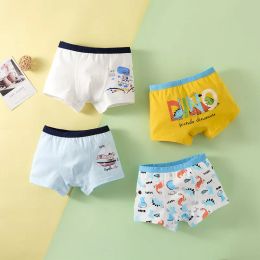 Shorts Hot Selling Baby Boys 'Underwear Infant Children's A Cotton Ademende veiligheid Boxer Shorts Toddler Kids Four Season Underpants