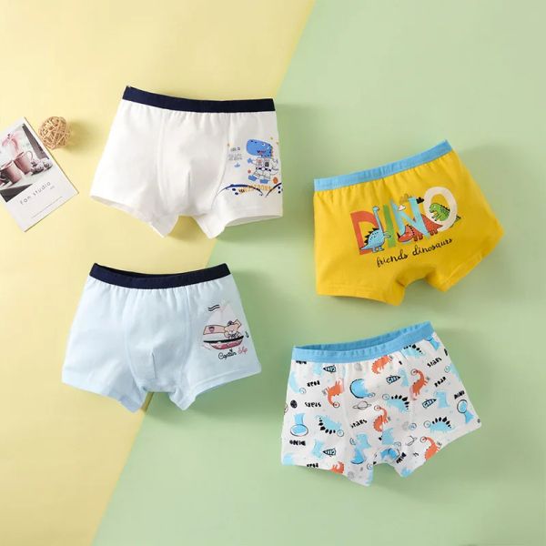 Shorts chauds vendant des sous-vêtements pour bébés pour enfants pour enfants en coton un boxeur de sécurité en coton short tout-petit kildret en quatre saisons sombres