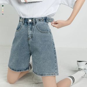 Shorts jeans dames zomerkleding baggy y2k mode rechte vintage streetwear denim los femme denim korte broek 240523