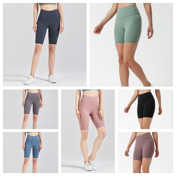 Shorts Dernière mode vente chaude essentiel Biker Shorts pour les femmes taille haute entraînement Compression Yoga Shorts beurre doux